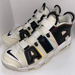 Men Size 9.5 Nike Air More Uptempo '96 Primary Colors!